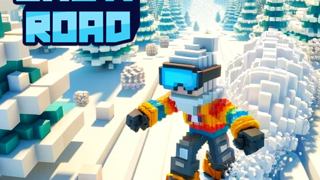 Slope game - Snow Road